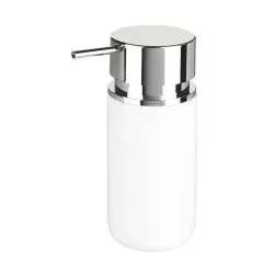 WENKO Silo Seifenspender, 250 ml 54720100 , Farbe: weiß