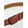 Reell Gürtel All Black Buckle Leder braun 117,5