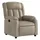 vidaXL Relaxsessel 92 x 98 x 92 cm Cappuccino-Braun mit verstellbarer Rückenlehne