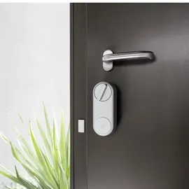Bosch Yale Linus Smart Lock Türschloss inkl. WiFi Bridge Silber