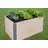BM Massivholz Hochbeet Stecksystem 120 x 80 x 20 cm