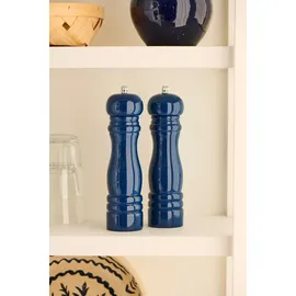 ib laursen Gewürzmühle Salz-/ Pfeffermühle 2er-Set indigo