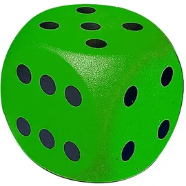 Volley Schaumstoffwürfel Grün 16 cm