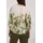 Monari Bluse Tropical Allover Grün 44