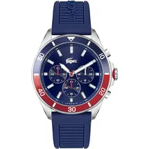 Lacoste Chronograph Quarz Uhr für Herren mit Blaues Silikonarmband - 2011154