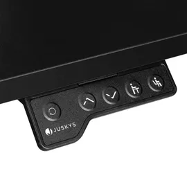Juskys Schreibtisch Office Stand - Schwarz