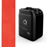 Q-COVER holzimprägnierung Karotten Orange 10 L 2 in 1 holzschutz farbimprägnierung imprägniermittel holzschutzmittel imprägnierung abperleffekt alle holzarten holzgrundierung
