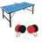 sweeek Mini Indoor Tischtennisplatte Klappbar Blau