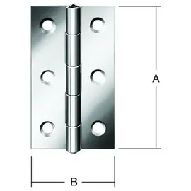 Vormann Tür-Scharnier 000501 34 x 60 mm