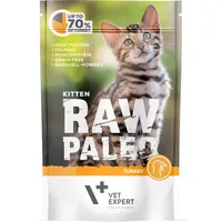 VetExpert Katzen-Nassfutter Raw Paleo Kitten Truthahn 100g