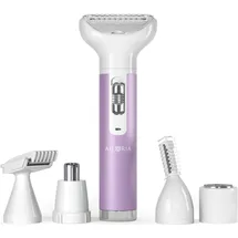 AILORIA Evapore Set Rasierer mit verschiedenen Aufsätzen USB lila
