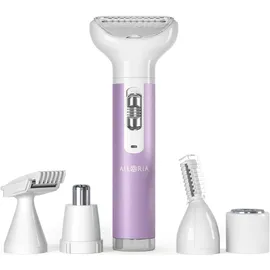 AILORIA Evapore Set Rasierer mit verschiedenen Aufsätzen USB lila