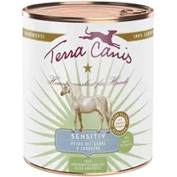 Terra Canis Sensitive 800 Gramm Hundenassfutter 6 x 800 Gramm Pferd