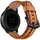 system-s Armband flexibel aus Silikon 20mm für Samsung Galaxy Watch 4 Smartwatch Braun
