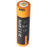 AccuCell Li-Ion Akku 18650, 3500mAh geschützt mit USB Ladefunktion, 70x18,6mm, mit AccuSafe