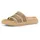 Gabor Pantolette GABOR, Damen, Gr. 43, gold (goldfarben, roségoldfarben), Textil, Schuhe Pantolette, Plateau, Sommerschuh, Schlappen in funkelnder Optik