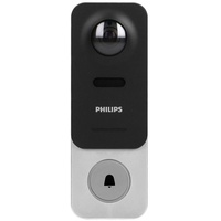 Philips Kabellose WiFi-Video-Türsprechanlage mit wiederaufladbarem Akku Philips WelcomeEye Link