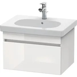 Duravit Waschtischunterschrank 1 Auszug 60 x 39,8 cm Grau/Weiß Matt
