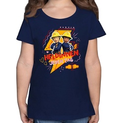 Shirtracer T-Shirt Heldinnen jeden Tag – Penny & Ellie – Feuerwehrmann Sam Mädchen – Mädchen Kinder T-Shirt sam tshirt 3 jahre – t-shirts fã1⁄4r mã¤dchen blau 104 (3/4 Jahre)