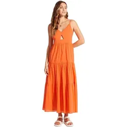 SEAFOLLY Damen Kleid By The Sea Maxi, Mandarin, M