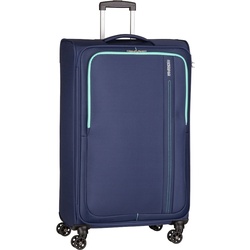 American Tourister Trolley Sea Seeker Spinner 80 Combat Navy Schwarz 