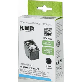 KMP H168BX kompatibel zu HP 302XL schwarz