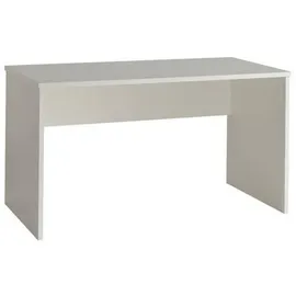 MID.YOU Jugendschreibtisch, Weiß, Holzwerkstoff, rechteckig, Wange, 65x75x140 cm, Arbeitszimmer, Schreibtische, Jugend- & Kinderschreibtische