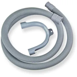 Ablaufschlauch Wasserschlauch 3,5m 19/22mm Waschmaschine Bogen Abfluss Schlauch