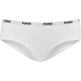 Puma Hipster 6er Pack - Soft Cotton Stretch, ECOM Grau/Weiß/Schwarz M