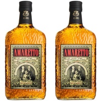 Caffo Amaretto Di Limbadi 2er Set, Mandelamaretto Spirituose Alkohol 30% 2x700ml
