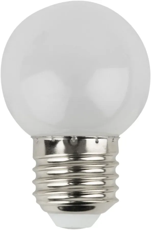 Showgear G45 LED Bulb E27 1 W - warmweiß - nicht dimmbar - mattierter Hülle