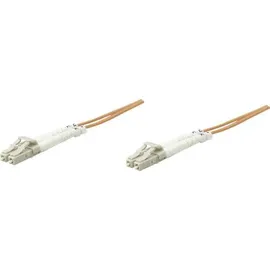 Intellinet Network Solutions Intellinet LWL Anschlusskabel 3.00m Orange [1x LC-Stecker - 1x LC-Stecker] 50/125 OM2