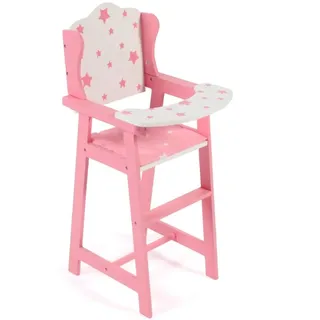 Bayer Chic 2000 Puppenhochstuhl stars pink