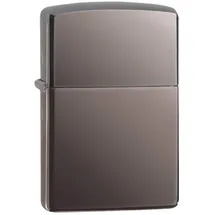 Zippo Sturmfeuerzeug - Black Ice, Base Model - Nachfüllbar - Wiederverwendbar - Windfestes Design - Geschenkbox - Made in USA