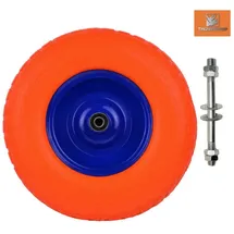 TRIZERATOP Schubkarrenrad Polyurethan 4,00-6