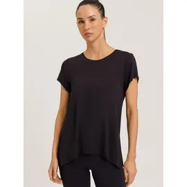 Hanro T-Shirt Yoga Schwarz S