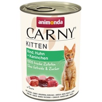 Animonda Carny Kitten Rind, Huhn & Kaninchen 12 x