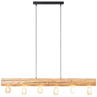 Brilliant Trabo 6-flg. 115 cm Holz/Metall braun