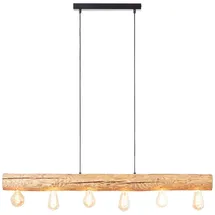 Brilliant Trabo 6-flg. 115 cm Holz/Metall braun