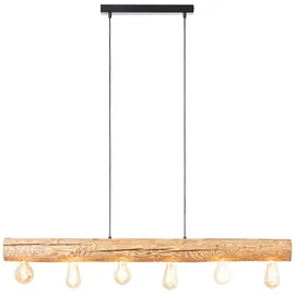 Brilliant Trabo 6-flg. 115 cm Holz/Metall braun