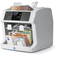 Safescan 2995-SX Geldzählmaschine, Wertzählung und Fitness-Sortierung von gemischten Banknoten - Banknotenzähler mit 7-facher Echtheitsprüfung - Geldzählmaschine mit ATM-Sortierfunktionen