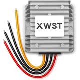 XWST DC 12V auf 19V 6A 114W Spannungswandler Auto Netzteil Wandler Konverter Transformator Adapter DC 9-18V Breit Eingang für Auto PKW LKW Kfz Motor Boot Notebook