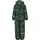 ZigZag Schneeoverall "Tower", Kinder, Gr. 116, EURO-Größen, grau (dunkelgrün, grau), 100% Polyester, lang, Overalls, mit wasser- und winddichter TPU-Membran