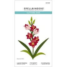 Spellbinders Layered Gladiolus Etched Dies
