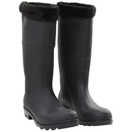 vidaXL Gummistiefel Schwarz 46