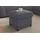 sit&more Polsterhocker Montego 58 x 46 x 58 cm Grau