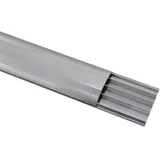 Eurolite Bodenkabelkanal 75mm breit silber 2m