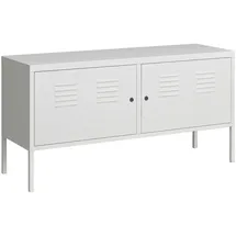 [en.casa] Sideboard Pyhtää 118 x 40 x 60 cm Weiß