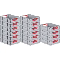 Proregal 16x Eurobox NextGen Color | HxBxT 12x30x40cm |