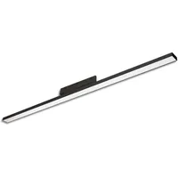 ISOLED 3-PH Linearleuchte prismatisch, 120cm, 42-56W, schwarz, 300035004000K, CRI90